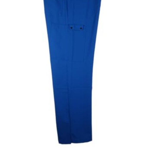 WonderWink Womens Easy Fit Medical Uniform Cargo Scrub Pant XS RYL/Blue 5025P - Picture 12 of 12